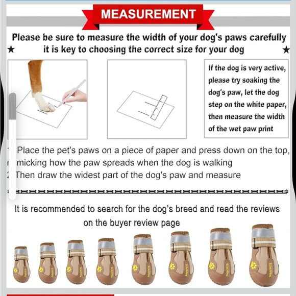 QUMY Dog Shoes Boots & Paw Protectors Size 3 598-lb - Picture 2 of 6